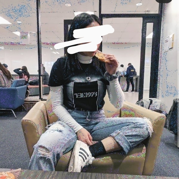 Urban outfitters BDG blue ripped jeans size 27 - Picture 4 of 5